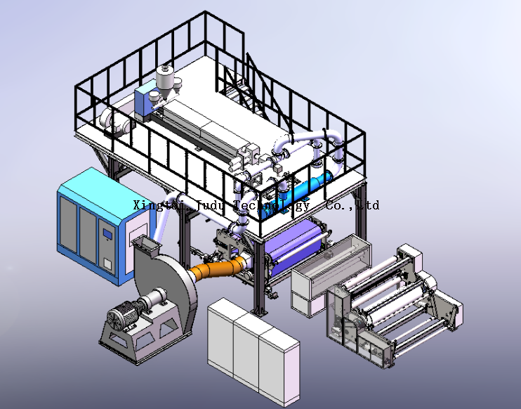 2020 Hot Factory Machinery Supplier Pp Nonwoven Fabric Meltblown Machine / 1200mm Meltblown Making Machine Цена
